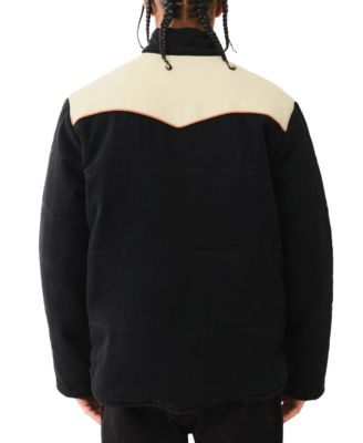 Истинная религия Мужская куртка с застежкой спереди в западном стиле True Religion 39890₽