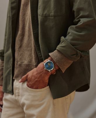 Men's Classic II Automatic Tan Leather Watch 42mm