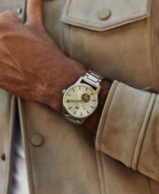 Men's Classic II Automatic Silver-Tone Stainless Steel Watch 42mm