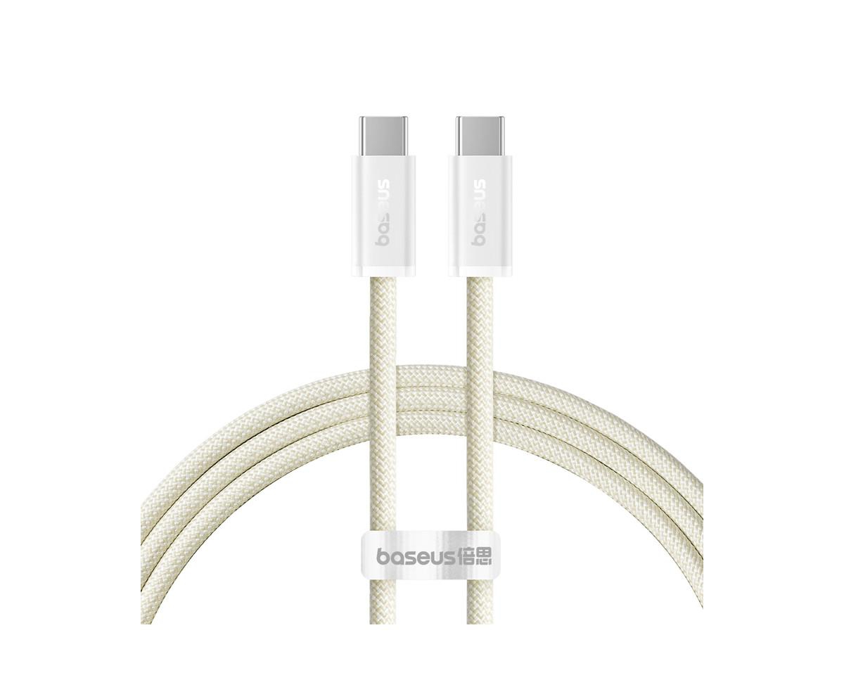 Baseus Usb-c to Usb-c Cable 100W Usb Charging Cable 6.6ft, Yellow - 6.6ft-Yellow