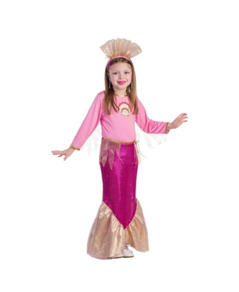 Dress Up America Little Mermaid Costume Set - Toddlers Girls