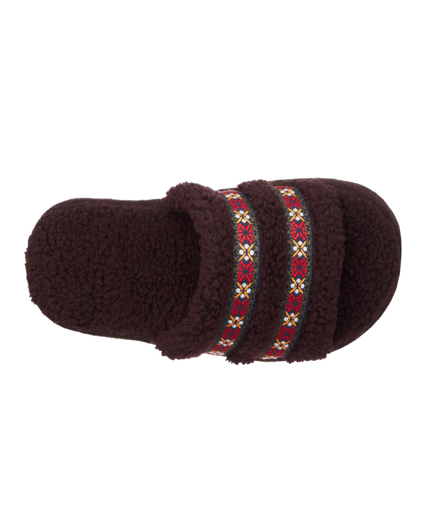 Женские тапочки Isotoner Signature Berber Slide Slippers, цвет: Синий туманный — фото 12