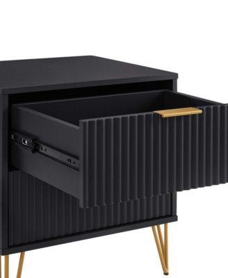 DUMBO 2-Drawer Modern Nightstand