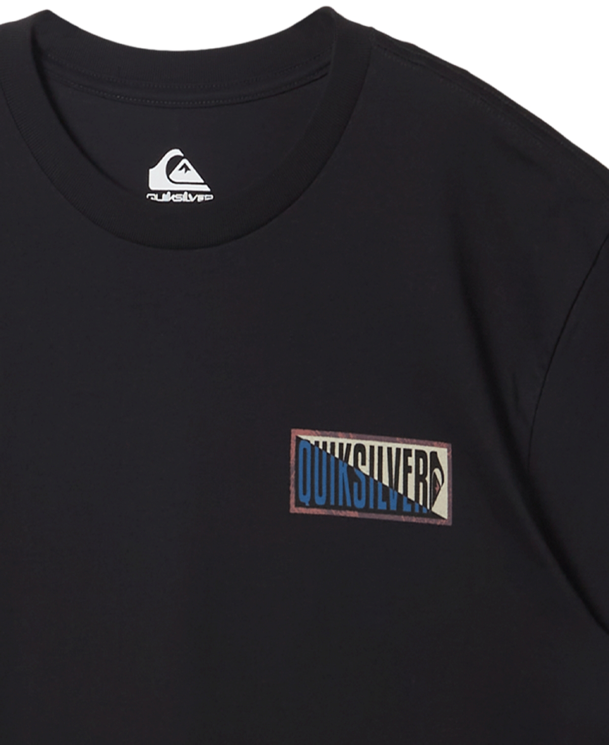 Quiksilver Men's Crossed Out Short Sleeve T-shirt In Black