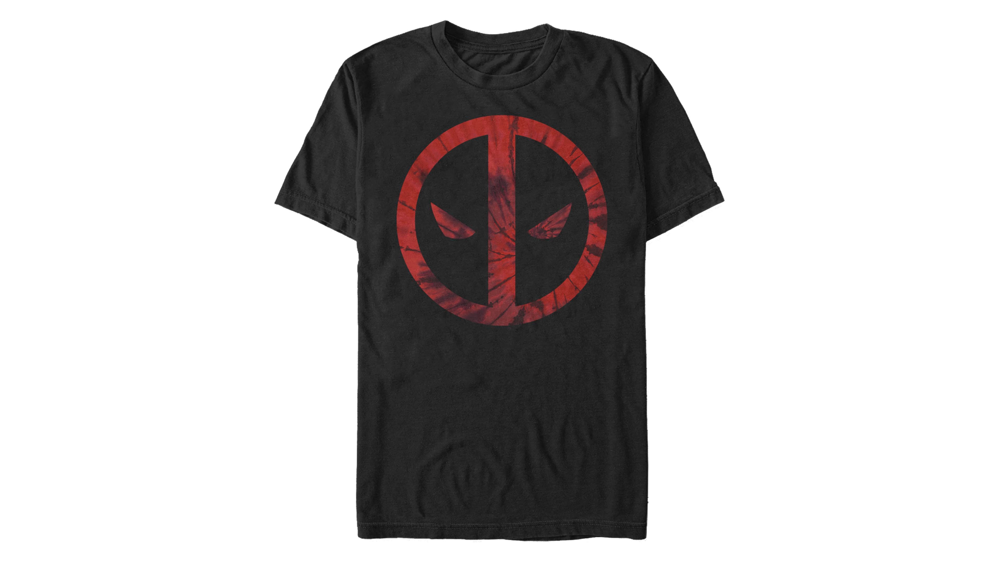 Fifth Sun Men's Deadpool Tie-Dye Short Sleeve T-Shirt