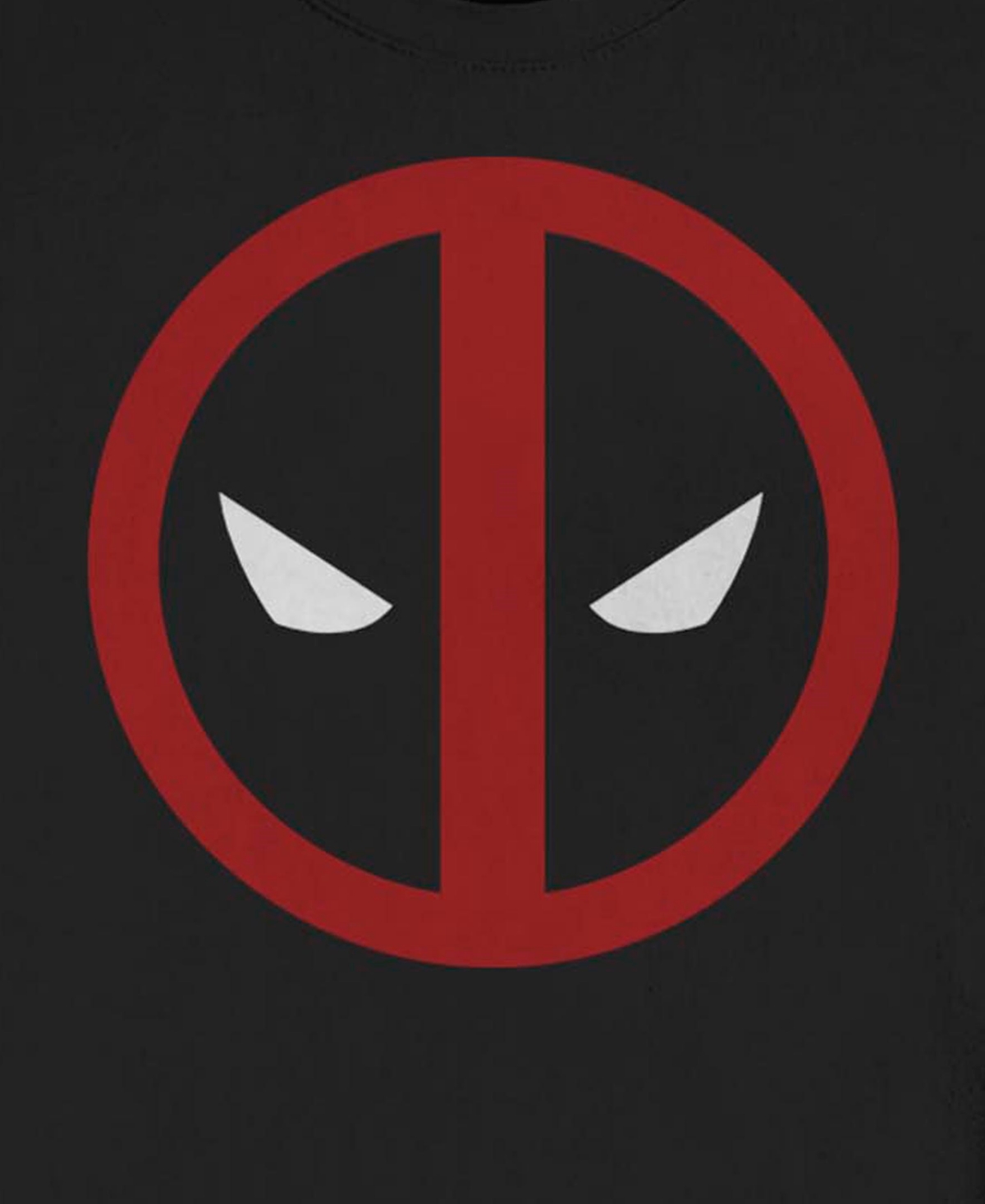 Fifth Sun Mens Deadpool Straightaway Crew Fleece Pullover In Black