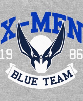 Men's X-Men Wolverine Blue Team Short Sleeve T-Shirt
