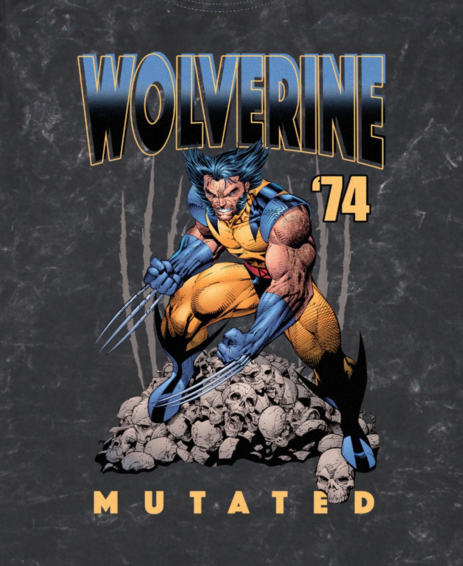 Men's Wolverine Mutated Short Sleeve Mineral Wash Tee