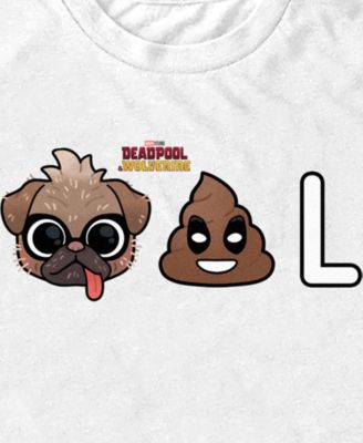 Men's Dogpool Emojis Short Sleeve T-Shirt