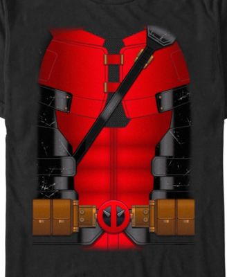 Men's Deadpool Costume Short Sleeve T-Shirt