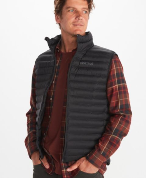 Мужской жилет Marmot Echo Featherless Vest, цвет: Чёрный