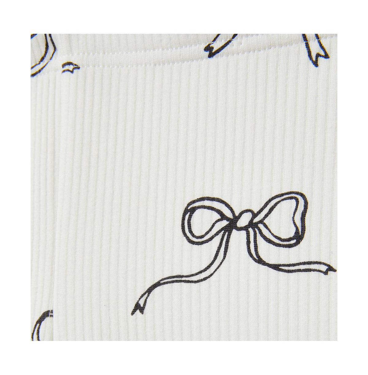 Cotton On Little Girls Maya Fleece Legging -bows