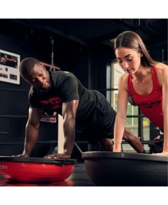 BT Pro Balance Fitness Core Training Workout Exercise Ball, Grey Black