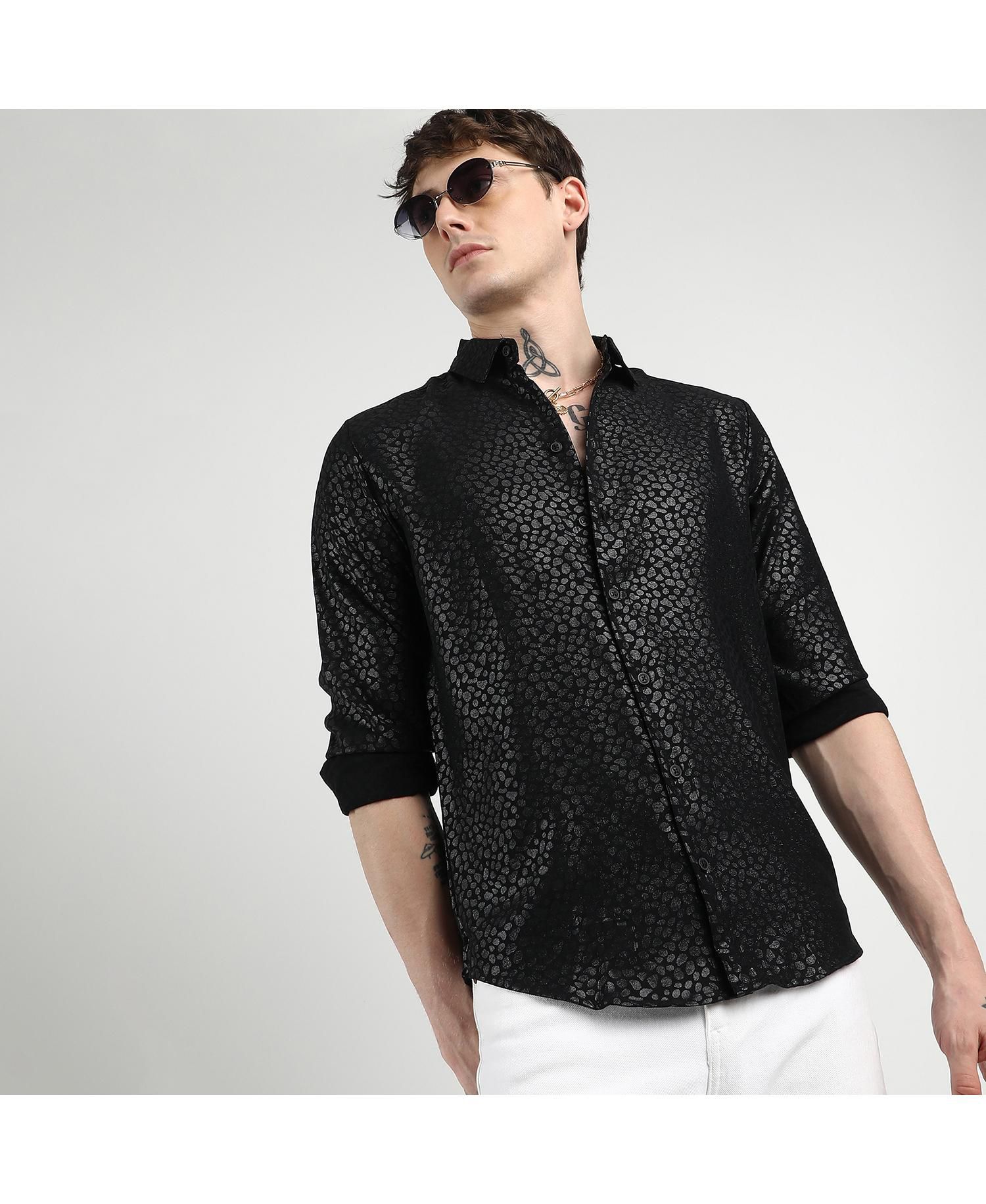 Men's Onyx Black Pavement Shirt