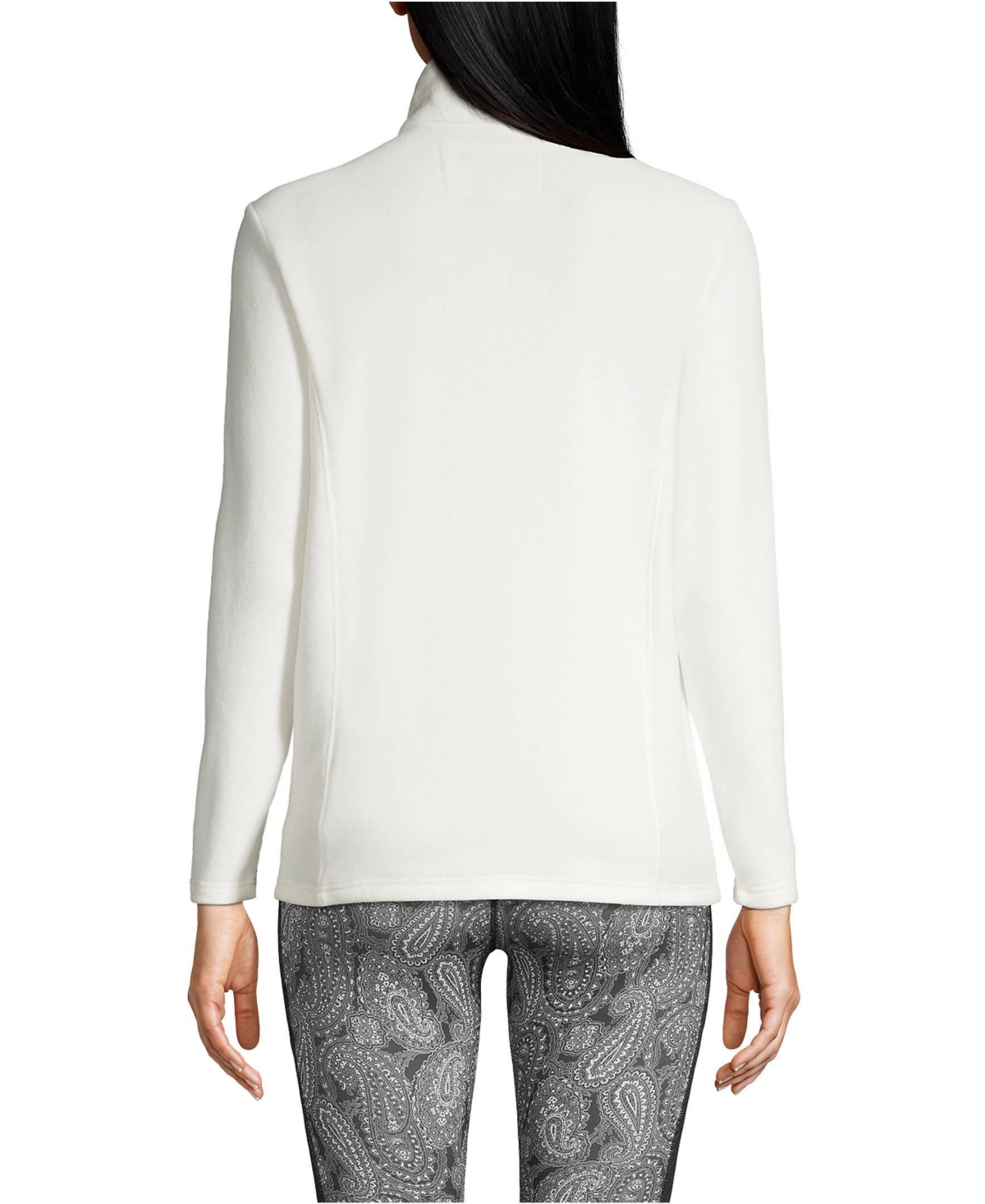 Lands' End Women's Anyweather Fleece Quarter Zip Pullover