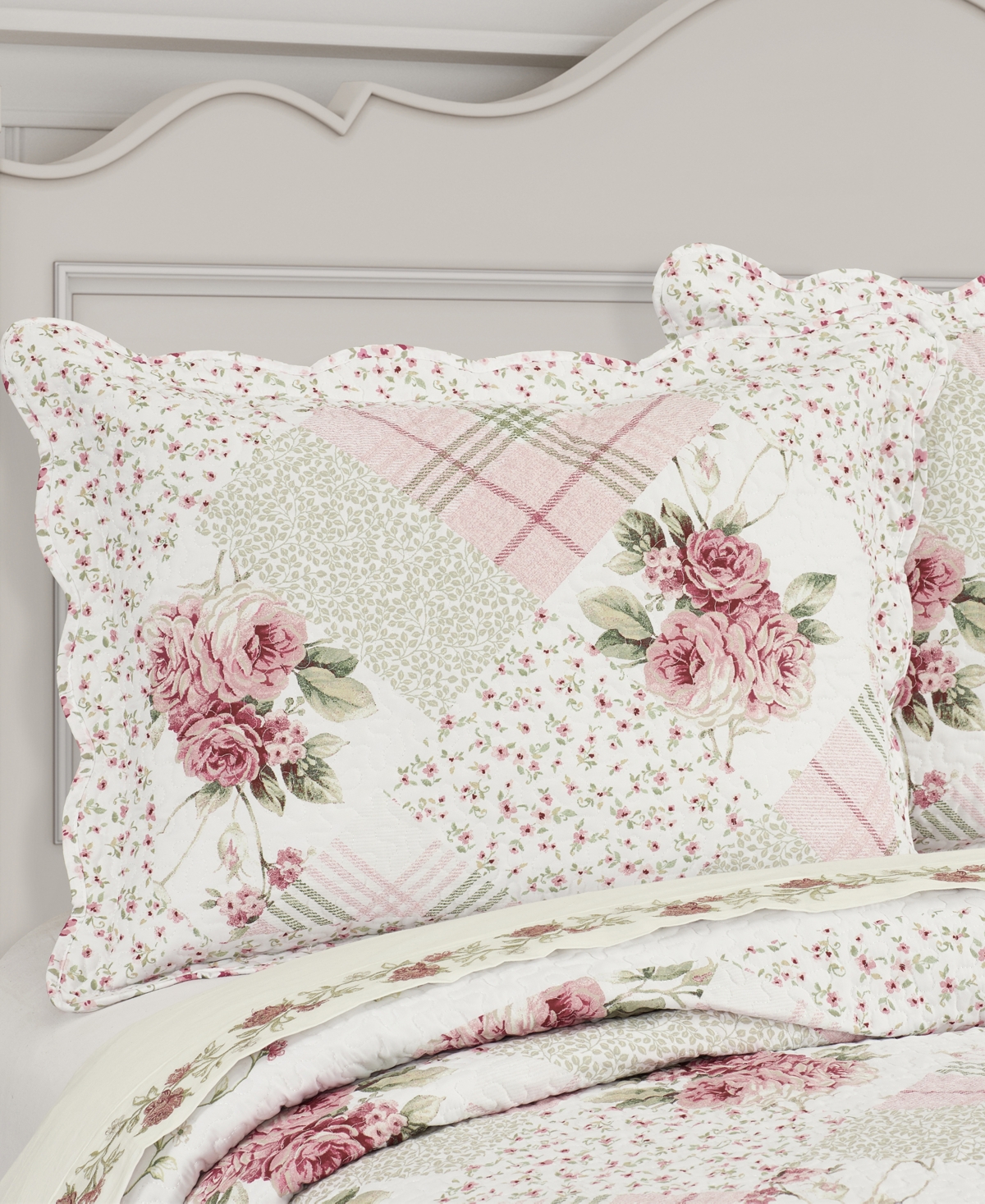 Royal Court Bungalow 2-pc. Quilt Set, Twin/twin Xl In Rose