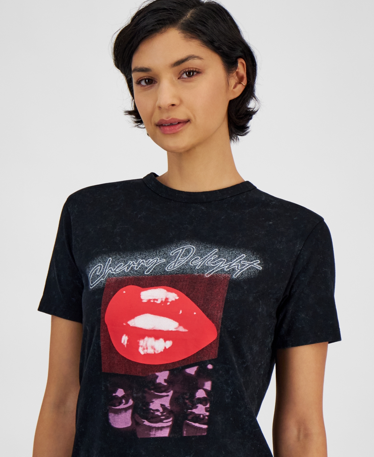 Hugo Women's Cotton Cherry Delight Graphic T-Shirt