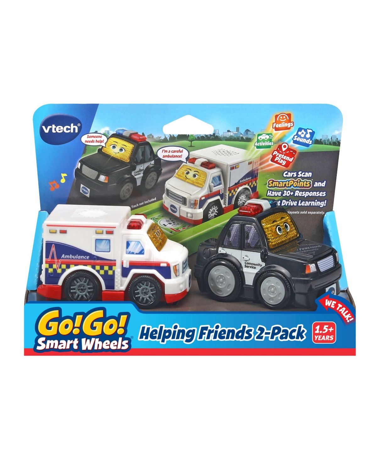 Vtech Go Smart Wheels Helping Friends 2-pack In No Color
