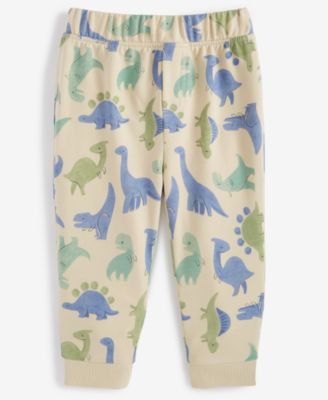 First Impressions - Baby Boys Dino Group Printed Pants