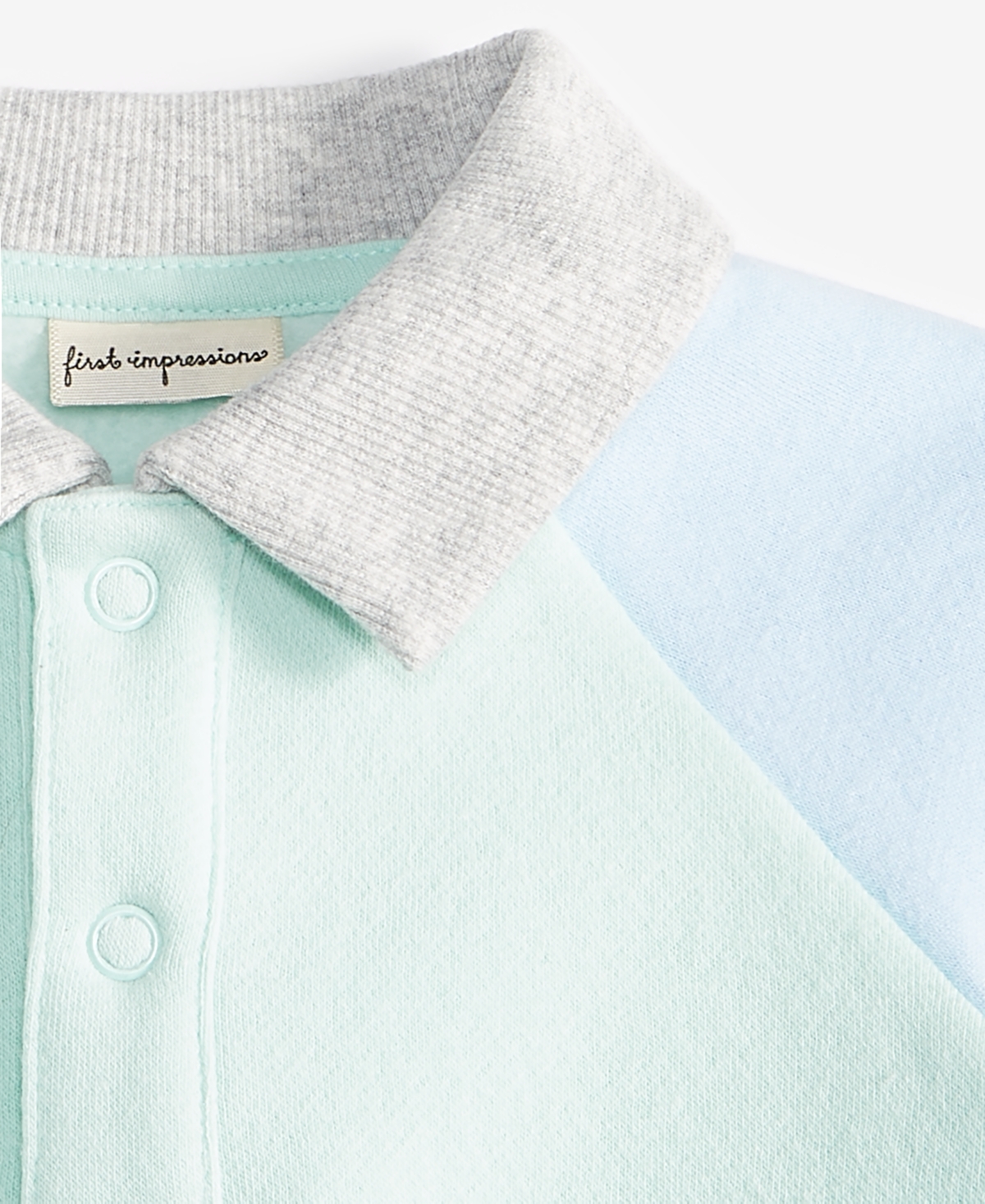 First Impressions Baby Boys Fleece Colorblocked Top & Pants, 2 Piece Set, Created for Macy's