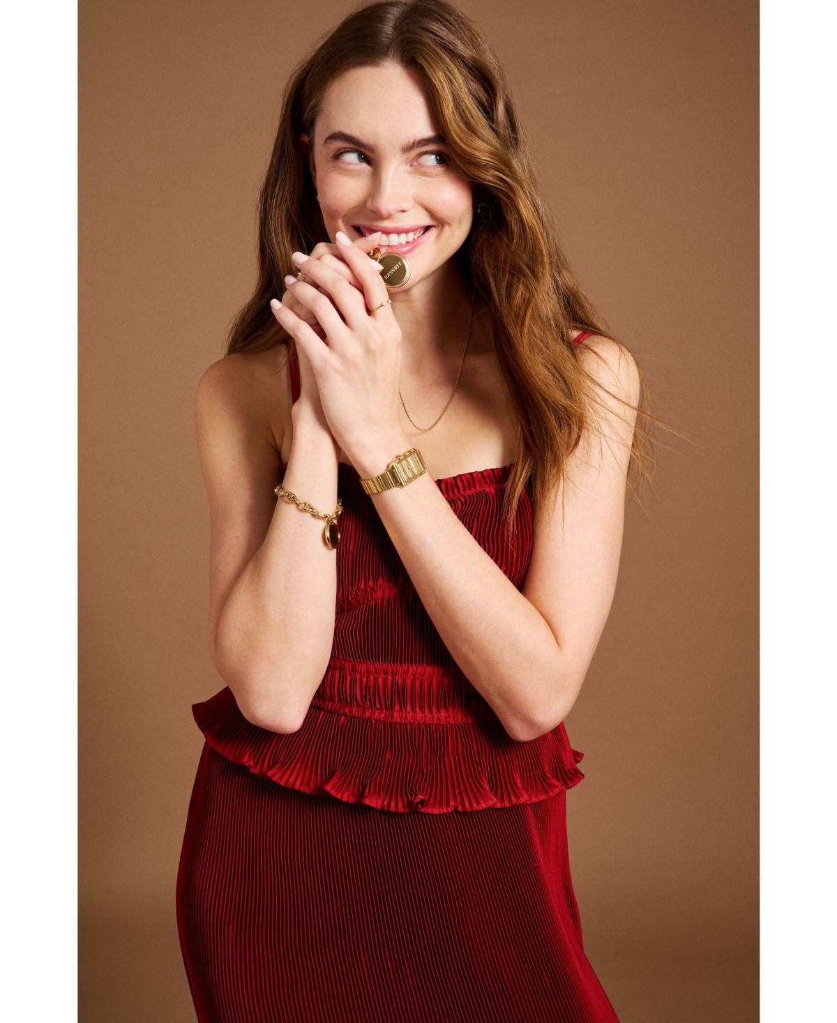 Fossil Es5389 In Gold Tone