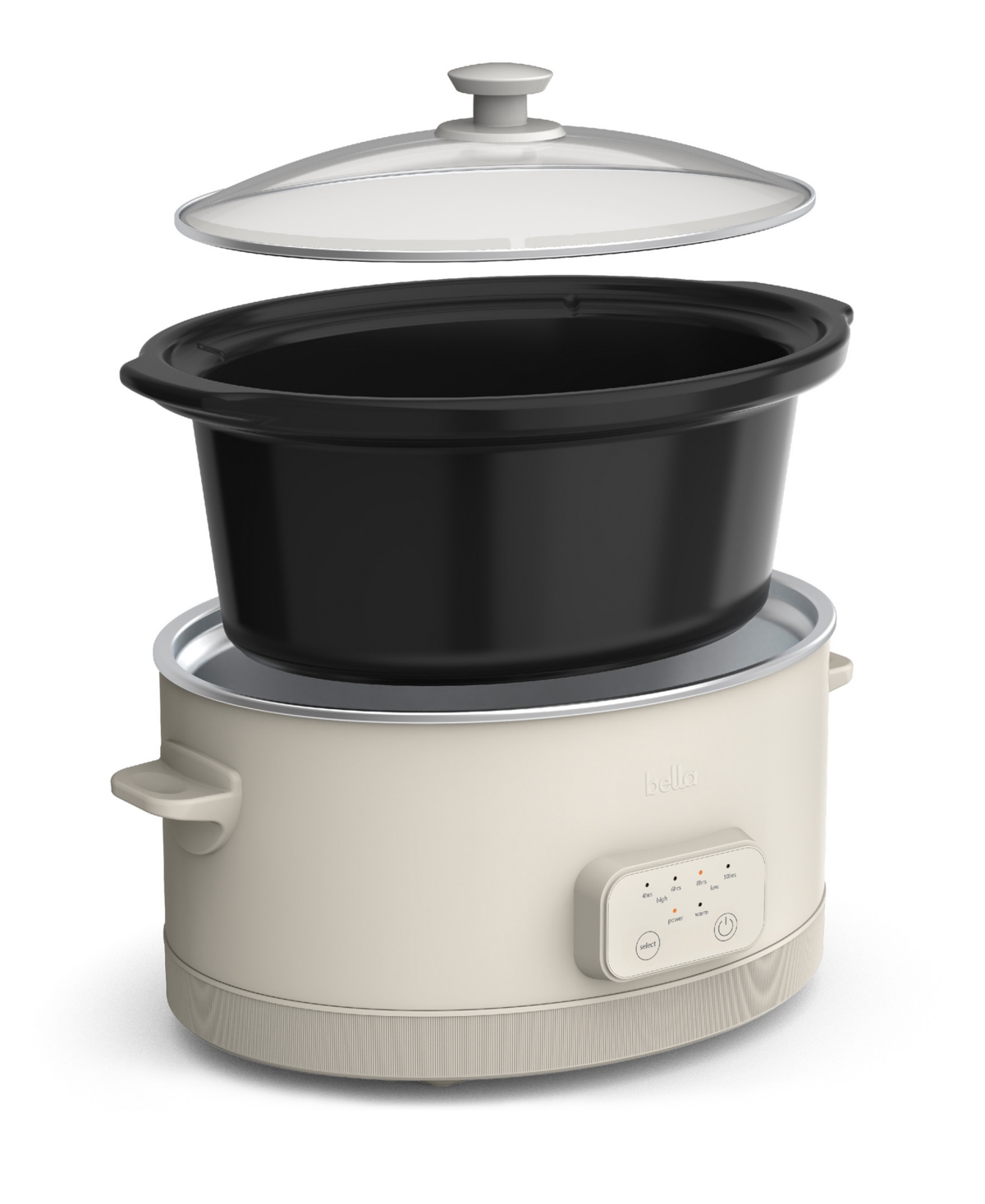 BELLA 6-QT. PROGRAMMABLE SLOW COOKER 
