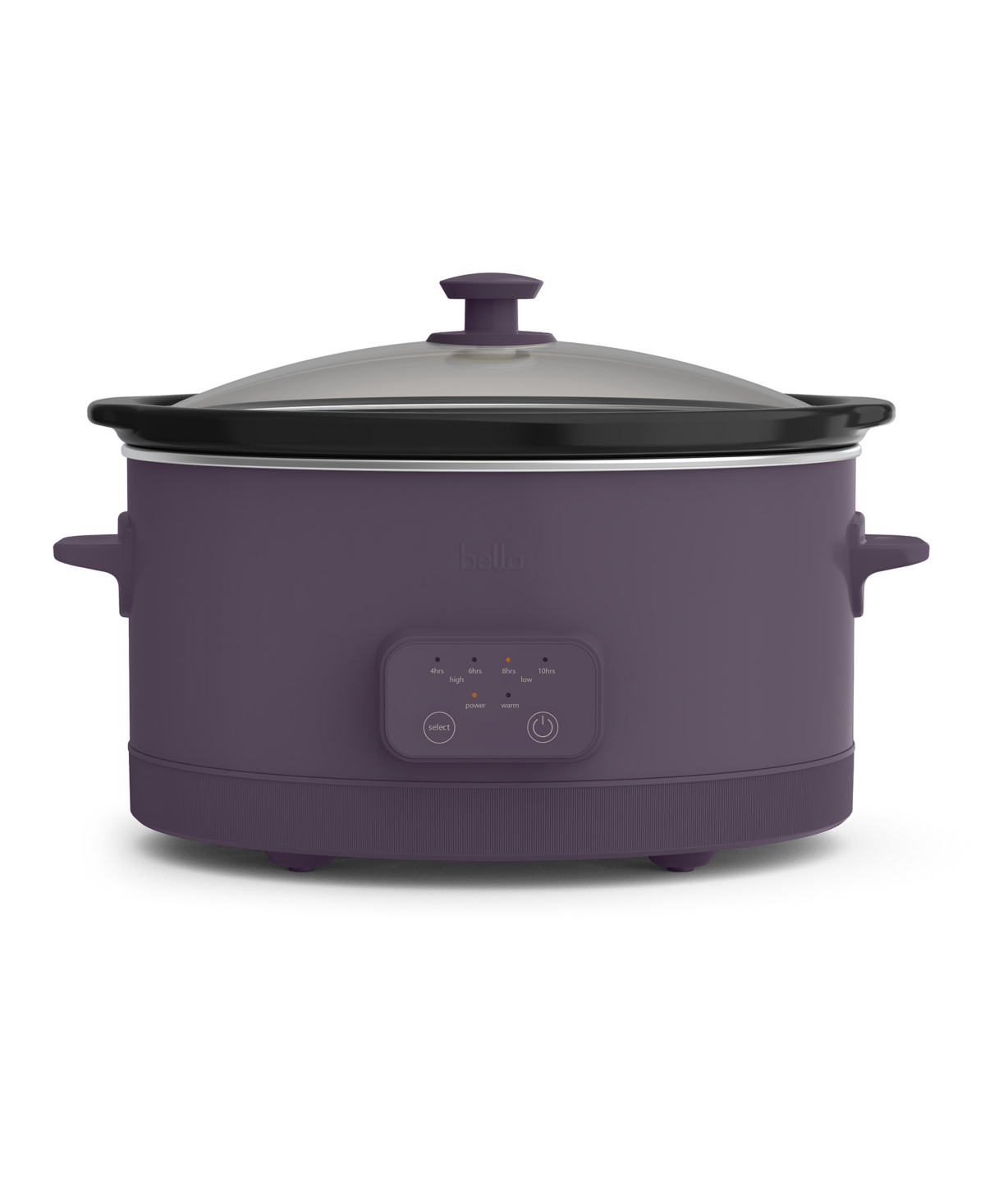 Bella 6-qt. Programmable Slow Cooker In Plum