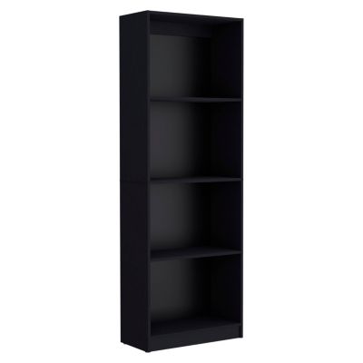 Vinton Bookcase with Spacious Tier-Shelving Design