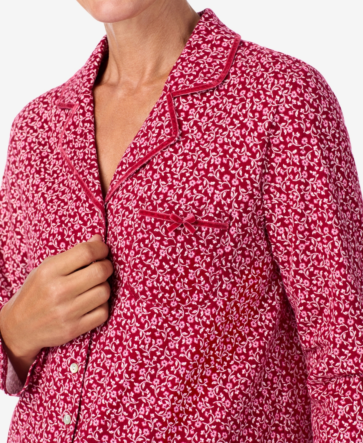 Aria Women's Long Sleeve Pajama Set