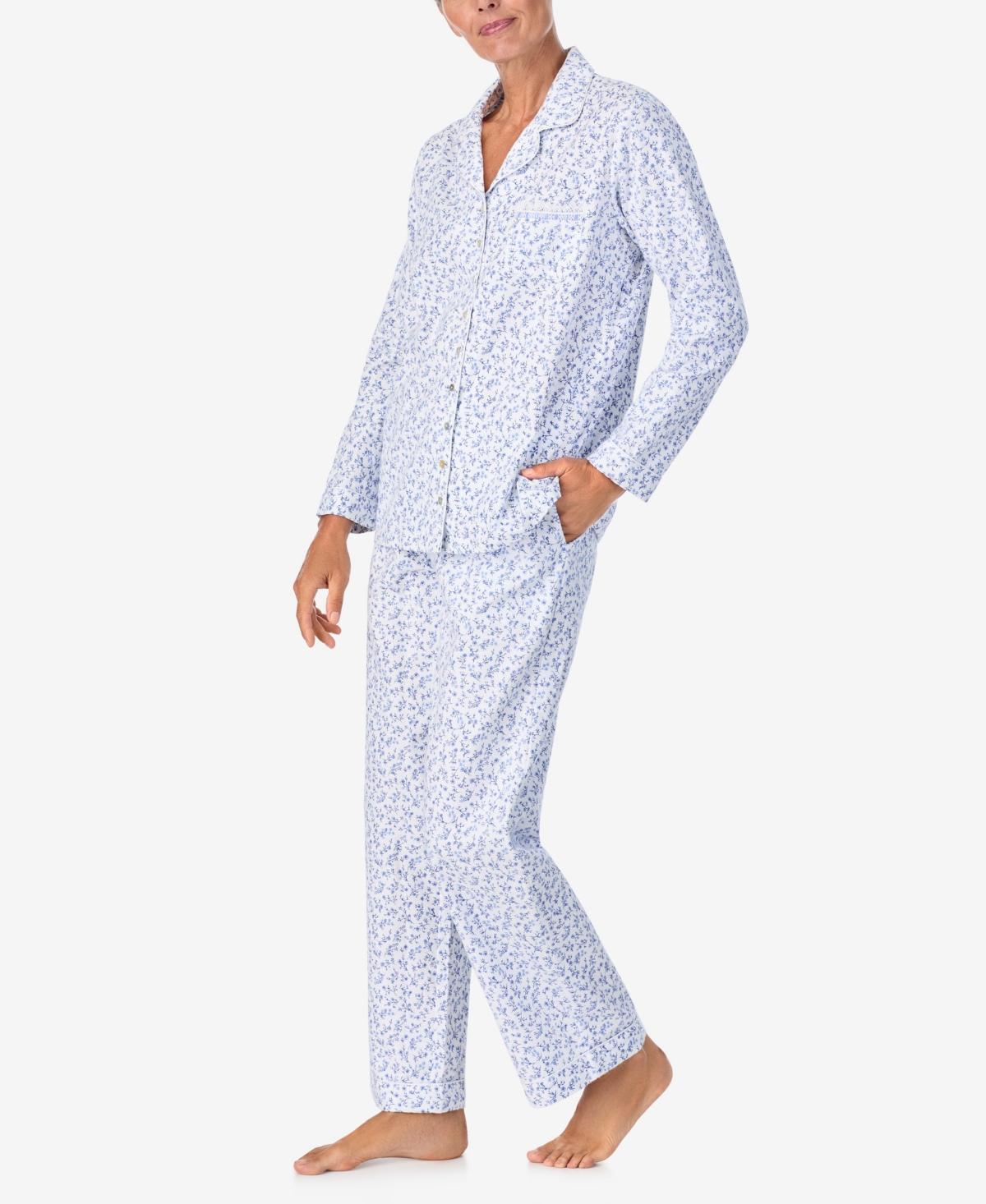 Aria Women's Long Sleeve Pajama Set
