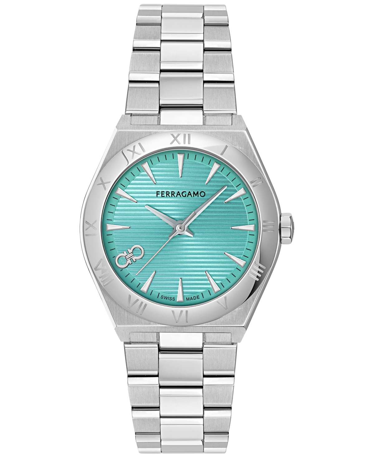 Women's Swiss Vega Stainless Steel Bracelet Watch 35mm - Stainless