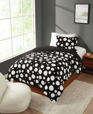 Sophia Dot 3-Pc. Duvet Cover Set, Full/Queen