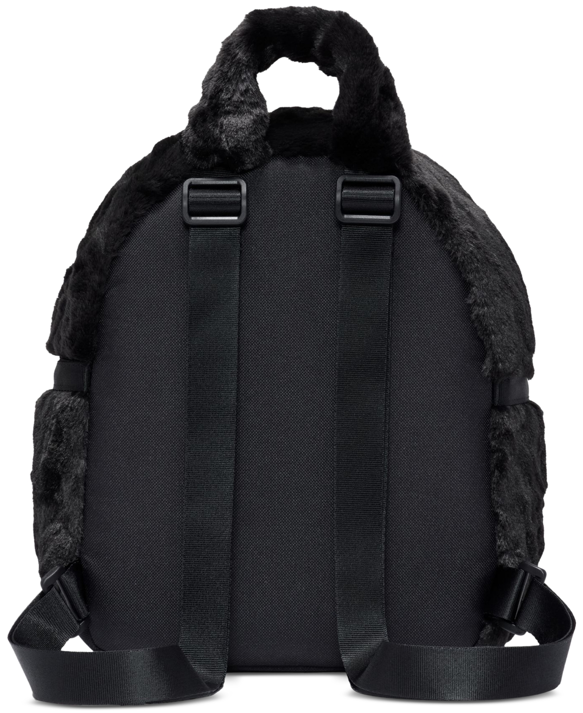 Nike Sportswear Unisex Futura Faux Fur Mini Backpack In Black