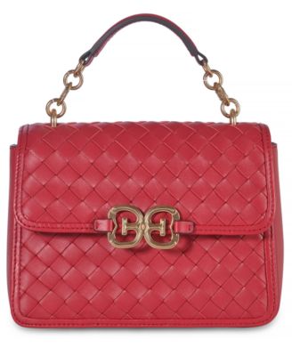 Sam Edelman sale Woven Ring-Handle Tote Bag