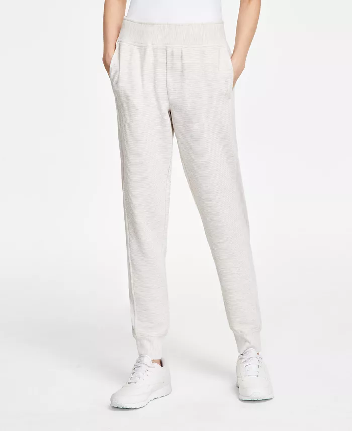 Women's Ottoman-Rib Jogger Pants - thumbnail 3