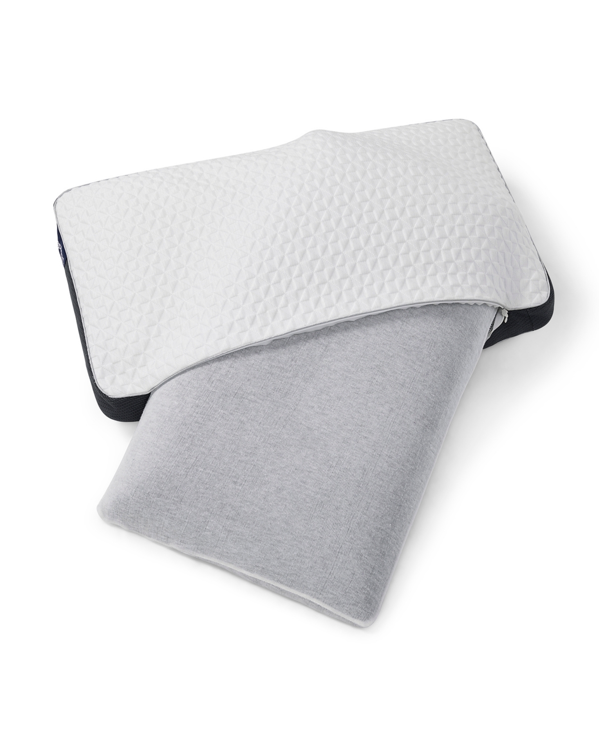 Nestl Cool Choice Customizable Memory Foam Blend Cooling Classic Pillow, Queen In White