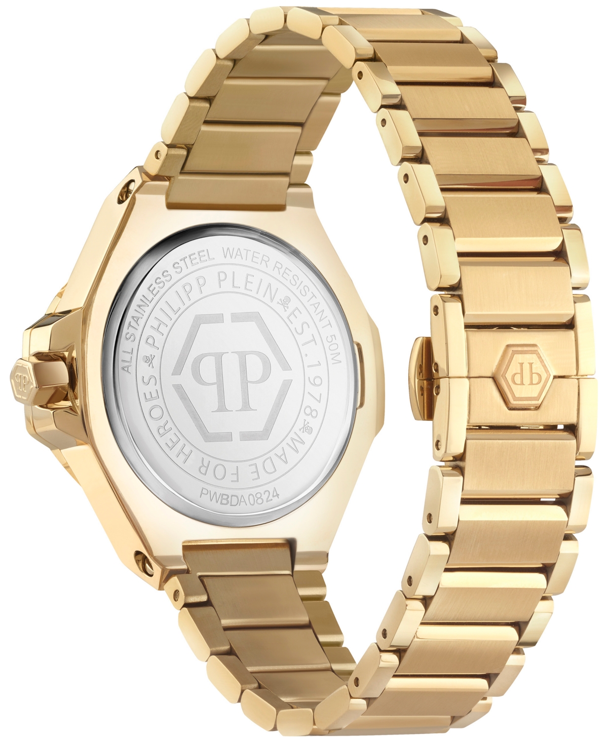 Philipp Plein Stainless Steel Watches Plein Lady Royal In Gold