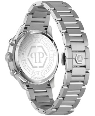 Men's Chronograph Pleinmeter Stainless Steel Bracelet Watch 44mm