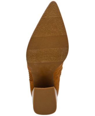 Trinityy Pointed-Toe Pull-On Knit Dress Booties, Created for Macy's