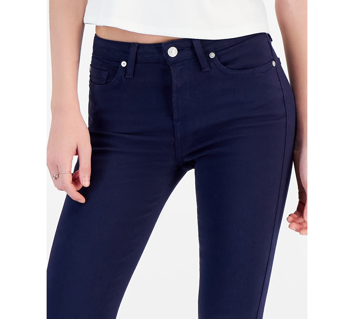 7 For All Mankind Women's Kimmie Mid-Rise Bootcut Jeans