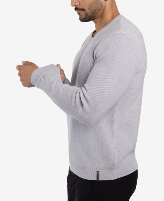 Men's Ribbed Crew Neck Sweater