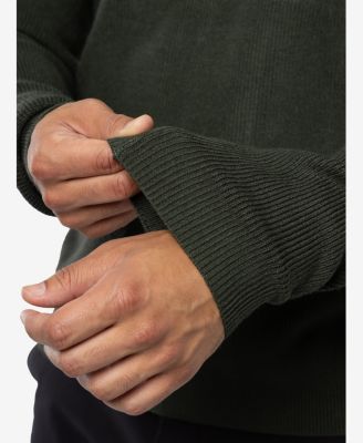 Men's Ribbed Crew Neck Sweater