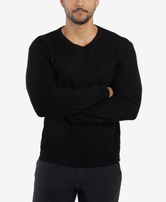 Men's Ribbed Crew Neck Sweater