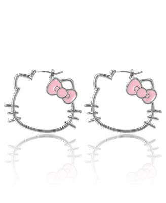 Sanrio Outline Silhouette Hoop Earrings