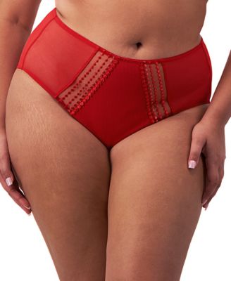 Elomi - Women's Matilda Embroidered Hearts Brief EL8906