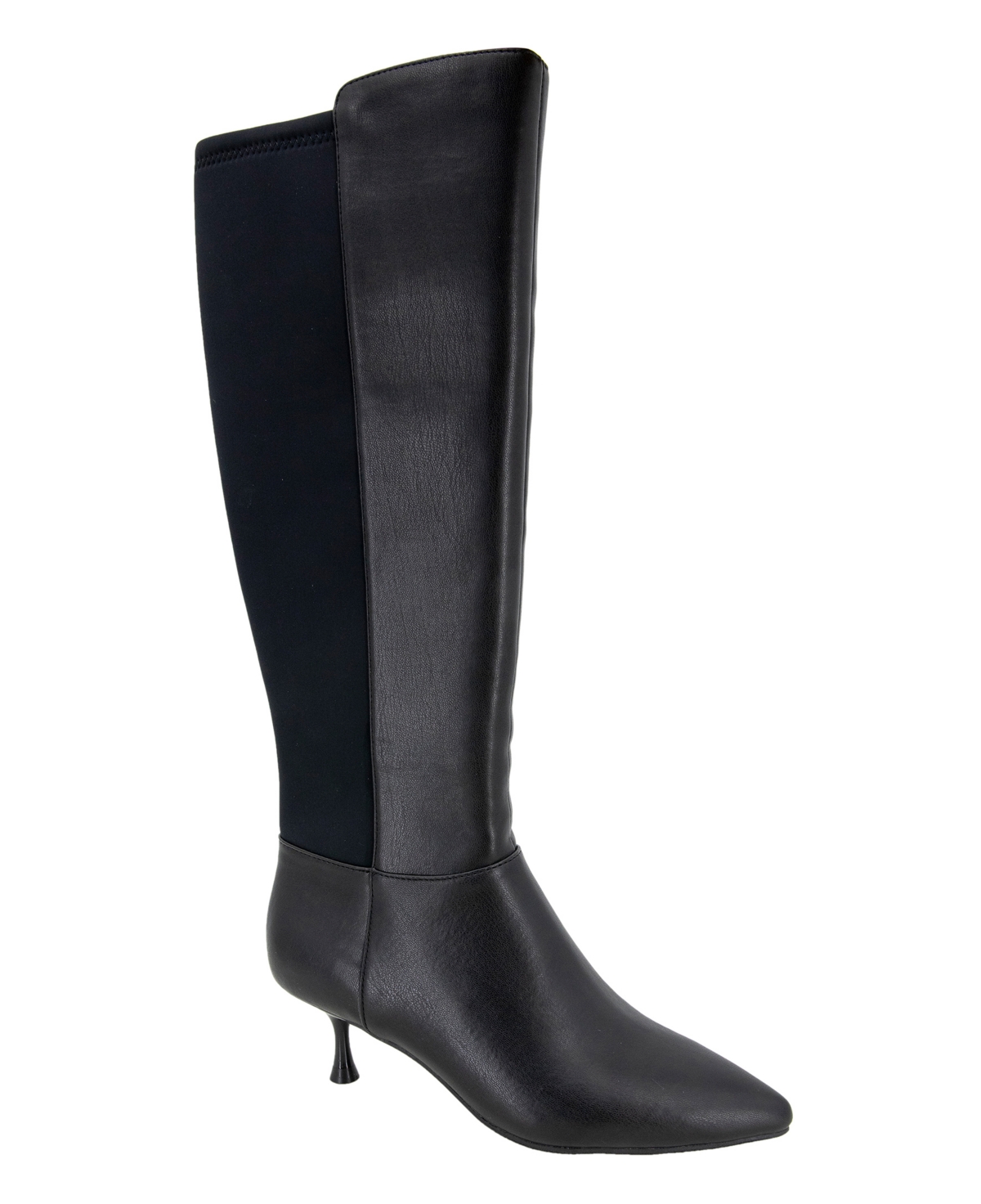 Kenneth Cole Reaction Women's Blossom 50/50 Mid-heel Boots In Black