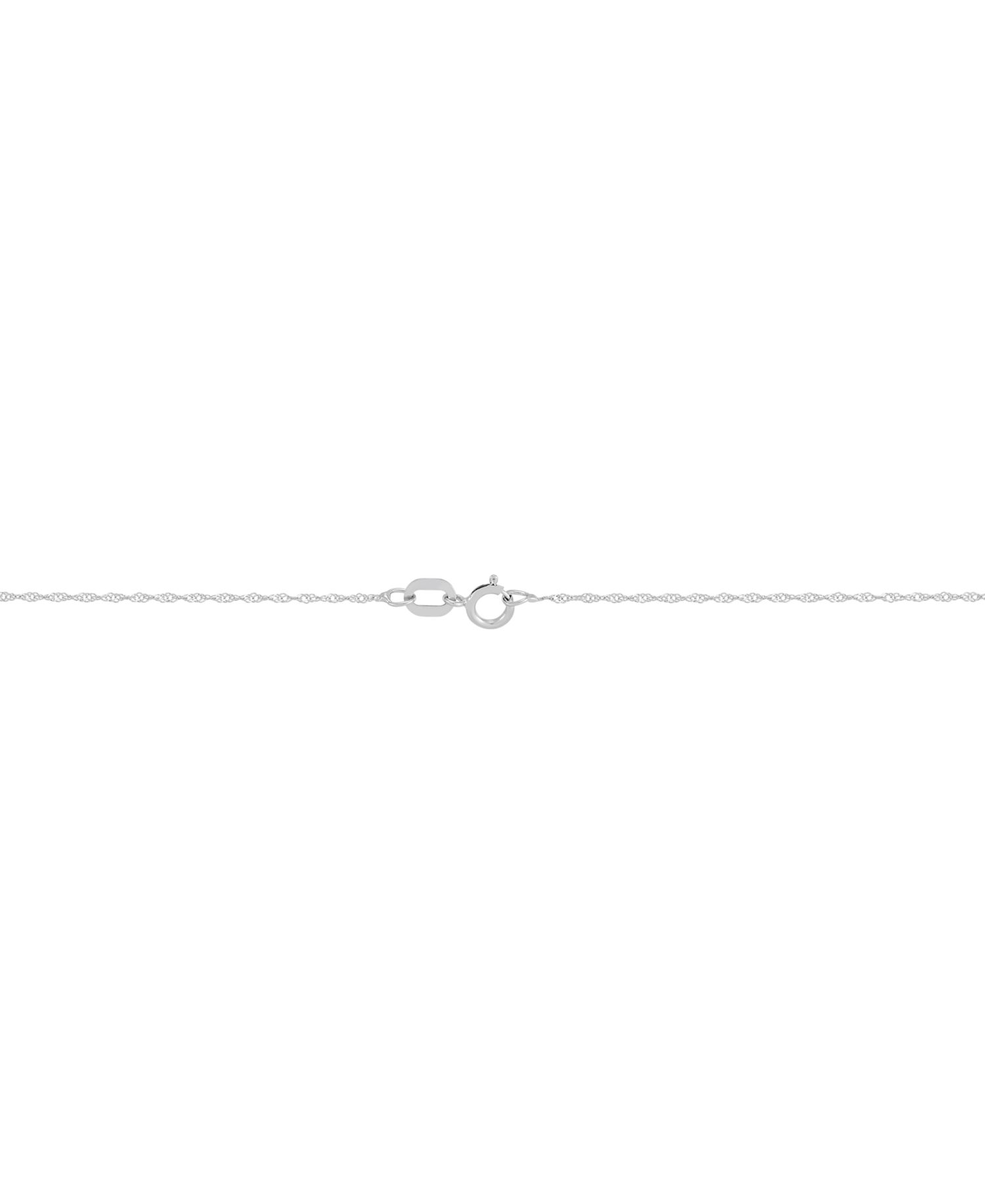 Diamond Solitaire 18" Pendant Necklace (1/2 ct. t.w.) in 14k Gold