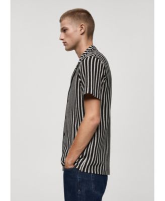 Men's Crochet-Knit Shirt