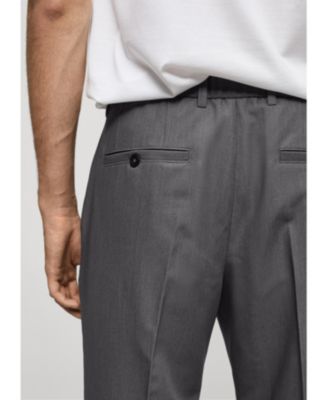 Men's Pleated Flowy Pants