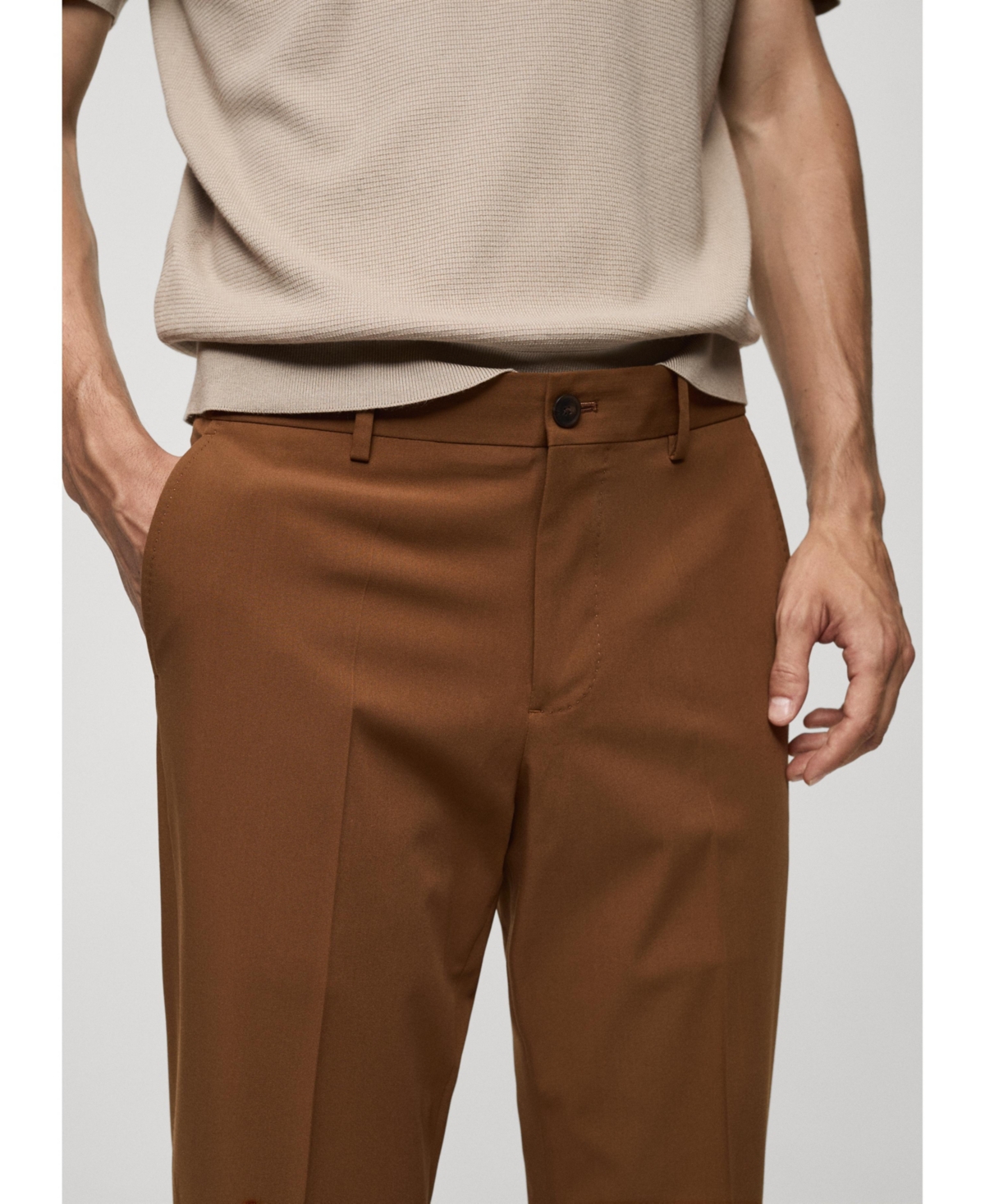 Mango Men's Suit Pants